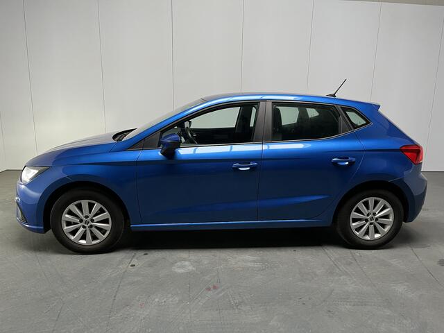 Seat IBIZA 1.0 EcoTSI Style / GARANTIE TM 04-2027/ PARK. SENSOREN/ FULL LINK/ CRUISE CONTROL/ DAB/ CLIMA/ ARMSTEUN/ LANE-ASSIST/ START-STOP SYSTEEM/ BLUETOOTH/ ISOFIX/ 15'' LMV