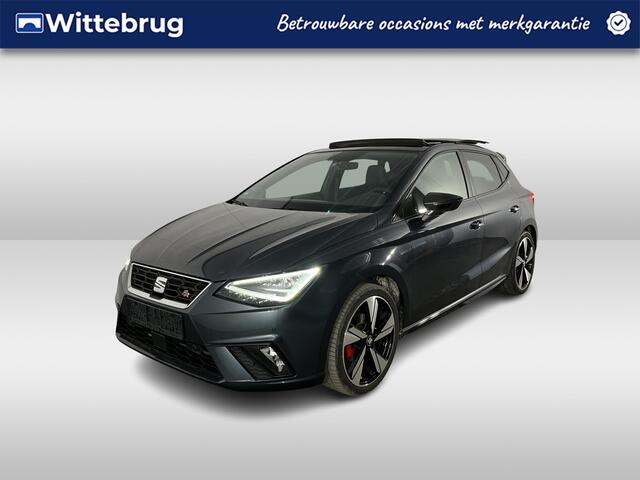 Seat IBIZA 1.5 TSI FR / AUTOMAAT/ PANO/ 150 PK/ PARK.SENSOR.V+A/ CAMERA/ STOELVERWARMING/ DCC/ KEYLESS/ FULL LINK/ BEATS AUDIO/ CRUISE CONTROL/ NAVI/ DAB/ CLIMA/ LED/ ISOFIX/ 18'' LMV