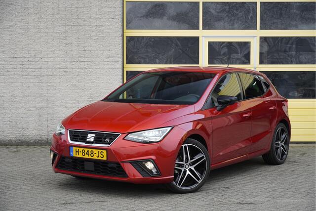 Seat IBIZA 1.0 TSI 5drs FR Business Intense BJ2020 Lmv 18" | Led V+A | Pdc | Achteruitrijcamera | App-Connect | Navi | Climate control | Cruise control | Sportstoelen | Extra getint glas