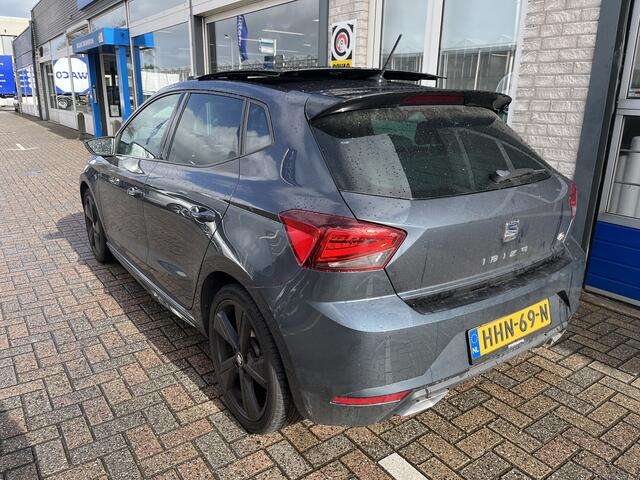Seat IBIZA 1.0 TSI FR Business Intense / 116 PK/ PANO/ CAMERA/ DCC/ STOELVERWARMING/ CRUISE CONTROL/ FULL LINK/ VIRTUAL COCKPIT/ DAB/ NAVI/ CLIMA/ 18'' LMV