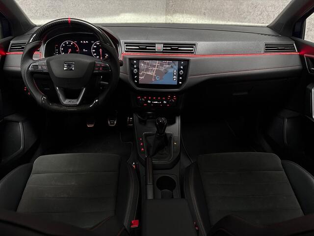 Seat IBIZA 1.0 TSI FR Intense Sport (SCHUIFDAK, VIRTUAL COCKPIT, LEDER/ALCANTARA, APPLE CARPLAY, GROOT NAVI, CAMERA, SPORTSTOELEN, CRUISE, SFEERVERLICHTING, NIEUWSTAAT)