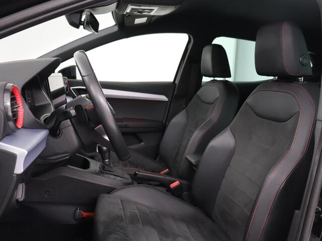 Seat IBIZA 1.0 EcoTSI FR Intense | Stoelverwarming | Adaptive cruise | Leder/Alcantara | Camera | Carplay | Virtual Cockpit | Full LED | Navigatie | Climate control | Parkeerhulp | Bluetooth