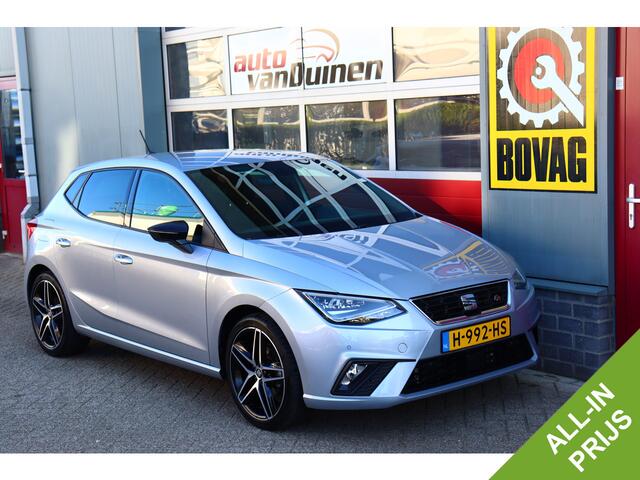 Seat IBIZA 1.0 TSI FR Business Intense O.a: Camera, PDC, Clima, Navi, Cruise, Stoelverw, Etc. All-in prijs!