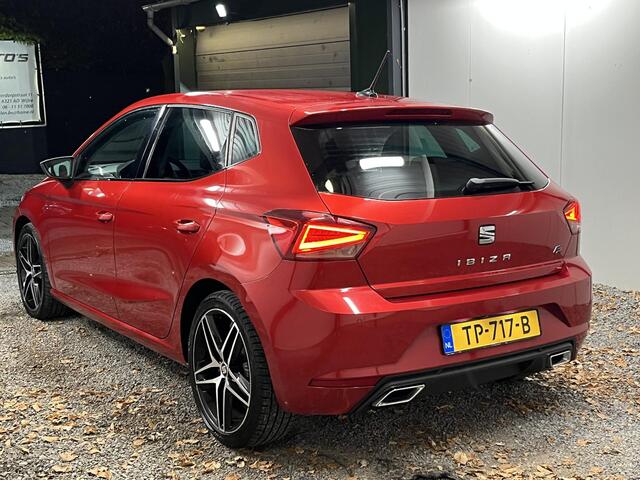 Seat IBIZA 1.0 TSI FR Business Intense ''DESIRE RED MT'' ALCANTARA NAVI FULL MAP CRUISE ADAPT. LED VERL.ADAPT PREMIUM SOUNDSYST. STOELVERW. CAMERA ECC PDC..
