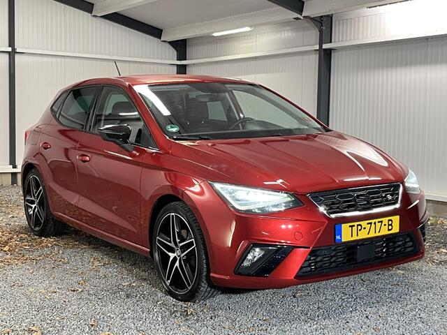 Seat IBIZA 1.0 TSI FR Business Intense ''DESIRE RED MT'' ALCANTARA NAVI FULL MAP CRUISE ADAPT. LED VERL.ADAPT PREMIUM SOUNDSYST. STOELVERW. CAMERA ECC PDC..
