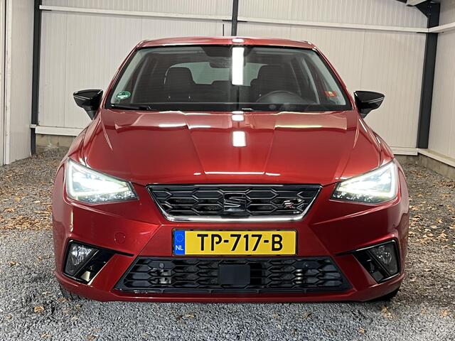 Seat IBIZA 1.0 TSI FR Business Intense ''DESIRE RED MT'' ALCANTARA NAVI FULL MAP CRUISE ADAPT. LED VERL.ADAPT PREMIUM SOUNDSYST. STOELVERW. CAMERA ECC PDC..