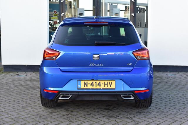 Seat IBIZA 1.0 EcoTSI FR Business Intense SEAT Ibiza 1.0 TSI FR Business Intense 18" lichtmetalen velgen, Full led, Navigatie professional, digital cockpit, camera, parkeersensoren (voor en achter), privacy glas, multifunctioneel stuurwiel, cruise control, LED dagri