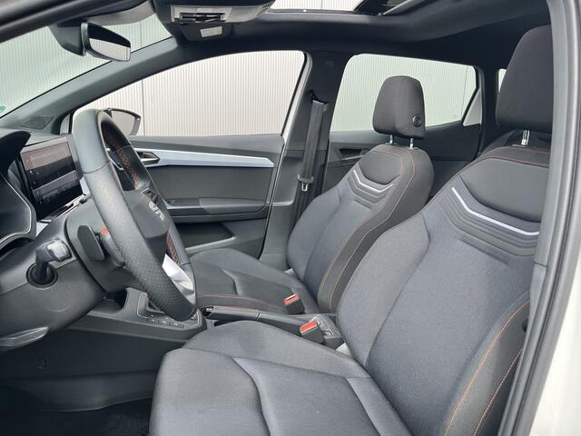 Seat IBIZA 1.0 EcoTSI FR / AUTOMAAT/ PANO/ ACC/ PARKEER SENSOREN V+A/ CAMERA/ STOELVERWARMING/ FULL LINK/ DIGITAL DASH/ RIJ-MODI/ NAVI/ DAB/ CLIMA/ 16'' LMV