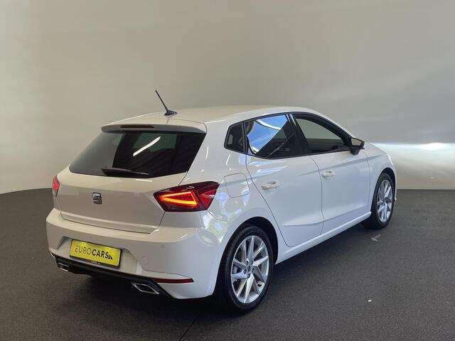 Seat IBIZA 1.0 110pk TSI DSG FR | DEMO ! | Climate control Cruise control LED Voorstoelen verwarmd Parkeersensoren Navigatie Apple Carplay/ Android Auto