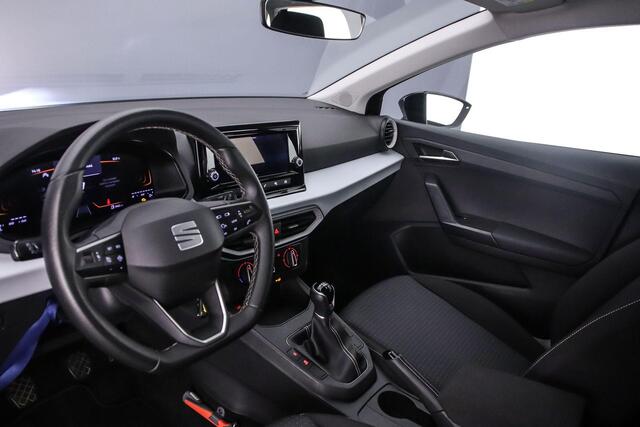 Seat IBIZA Style Plus 1.0 TSI 95pk Cruise control, Parkeersensor achter, App connect, LED koplampen, Airco, DAB, Radio, Bluetooth