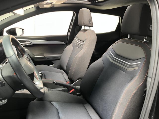 Seat IBIZA 1.0 EcoTSI FR / PANO/ PARK.SENSOREN/ STOELVERWARMING/ FULL LINK/ CRUISE/ RIJ-MODI/ DIGITAL DASH/ NAVI/ DAB/ CLIMA/ LED/ 16'' LMV