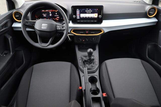 Seat IBIZA 1.0 EcoTSI Reference VANF ¤ 299,- P.L. * 95PK / 70kW, Draadloos Apple Carplay & Android Auto, volledig digitaal instrumentenpaneel, full LED koplampen, parkeersensoren achter, airco, cruise control, 15" LMV