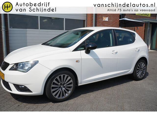 Seat IBIZA 1.0 ECOTSI 96PK STYLE CONNECT ORIGINEEL NEDERLANDS 16INCH LMV XENON-LED ANDROID-APPLECARPLAY NAVIGATIE AIRCO CRUISECONTROL PARKEERSENSOREN BLUETOOTH ENZ...
