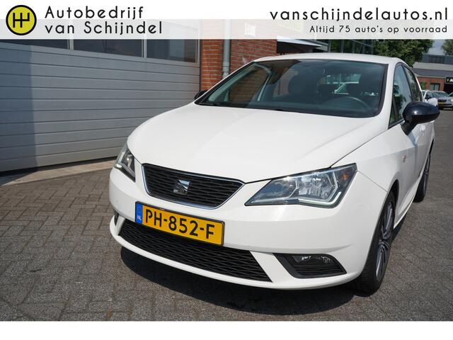 Seat IBIZA 1.0 ECOTSI 96PK STYLE CONNECT ORIGINEEL NEDERLANDS 16INCH LMV XENON-LED ANDROID-APPLECARPLAY NAVIGATIE AIRCO CRUISECONTROL PARKEERSENSOREN BLUETOOTH ENZ...