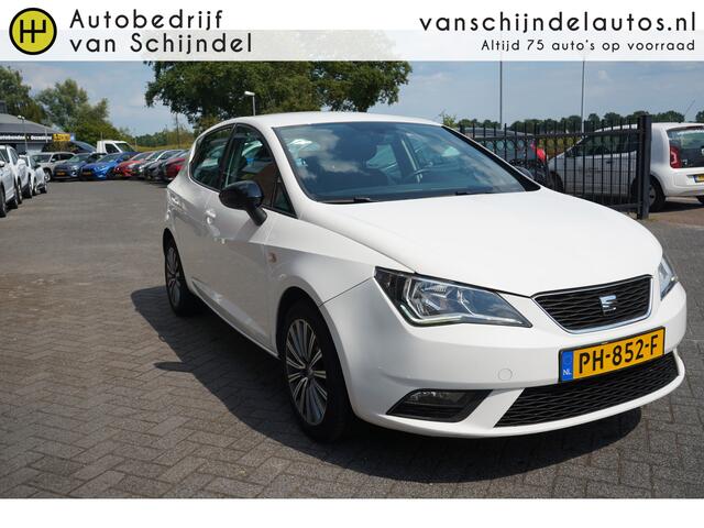 Seat IBIZA 1.0 ECOTSI 96PK STYLE CONNECT ORIGINEEL NEDERLANDS 16INCH LMV XENON-LED ANDROID-APPLECARPLAY NAVIGATIE AIRCO CRUISECONTROL PARKEERSENSOREN BLUETOOTH ENZ...