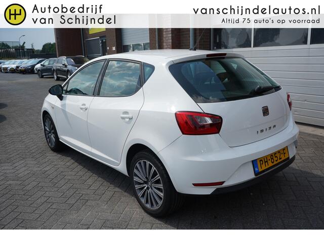 Seat IBIZA 1.0 ECOTSI 96PK STYLE CONNECT ORIGINEEL NEDERLANDS 16INCH LMV XENON-LED ANDROID-APPLECARPLAY NAVIGATIE AIRCO CRUISECONTROL PARKEERSENSOREN BLUETOOTH ENZ...