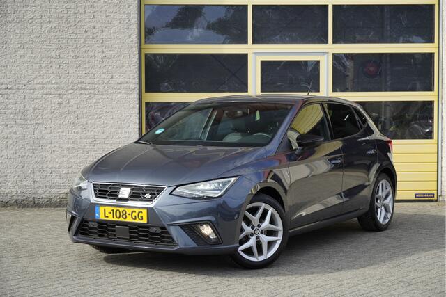 Seat IBIZA 1.0 TSI 5drs FR Business Intense Plus BJ2021 Lmv 17" | Led V+A | Pdc | Achteruitrijcamera | App-Connect | Navi | Virtual cockpit | Climate control | Cruise control | Sportstoelen | Verwarmde voorstoelen | Zwarte hemel | Extra getint glas