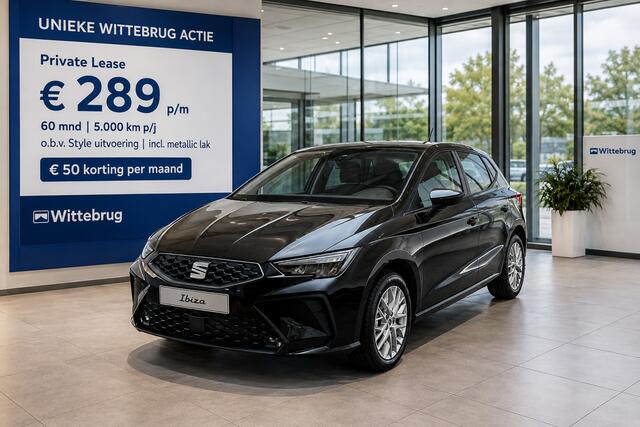 Seat IBIZA 1.0 EcoTSI Style Sensoren achter / Cruise Control