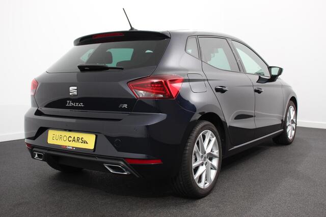 Seat IBIZA 1.0 TSI 110pk DSG FR Automaat Navigatie Apple Carplay/Android Auto Camera Parkeersensoren Adaptive cruise control Keyless Entry/Start Virtual Cockpit Stoelverwarming Ledverlichting Getinte ramen
