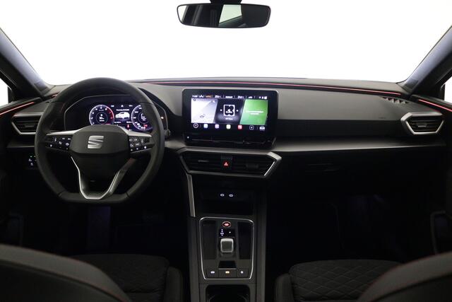 Seat LEON 1.0 eTSI FR Business Intense Navi, Stoel/stuur verwarming, Multi Funct. Stuurwiel, Carplay/Android auto *DEMO VOORDEEL*