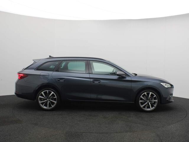 Seat LEON Sportstourer FR Business Intense 1.4 TSI e-Hybrid 204pk DSG Automaat Trekhaak, Adaptive cruise control, Elektrische achterklep, Navigatie, Parkeer assistent, Stoelverwarming, LED verlichting, Achteruitrijcamera, Parkeersensoren