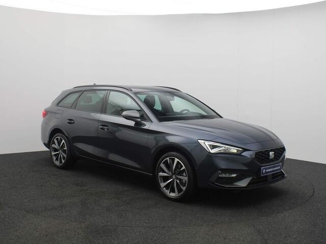 Seat LEON Sportstourer FR Business Intense 1.4 TSI e-Hybrid 204pk DSG Automaat Trekhaak, Adaptive cruise control, Elektrische achterklep, Navigatie, Parkeer assistent, Stoelverwarming, LED verlichting, Achteruitrijcamera, Parkeersensoren