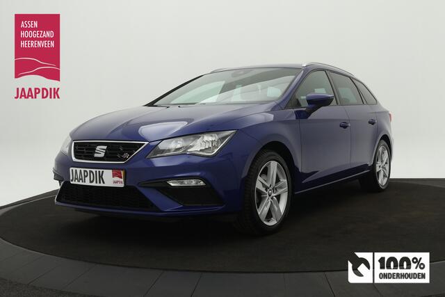 Seat LEON ST BWJ 2019 1.0 116 PK TSI FR Business Intense CLIMA / NAVI / BLUETOOTH / CRUISE / PDC V+A / SPORTSTOELEN / LMV 17 INCH / ISOFIX / KEYLESS ENTRY + START / MULTIFUNCT. STUUR / ZWARTE HEMELBEKL.