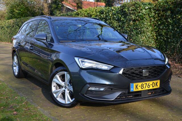 Seat LEON Sportstourer 1.5 eTSI FR Launch Edition Automaat/Led/Pdc/Ecc/Virtual Cockpit/Cr-Control adaptief/Privacy-Glass/18-Inch Lmv