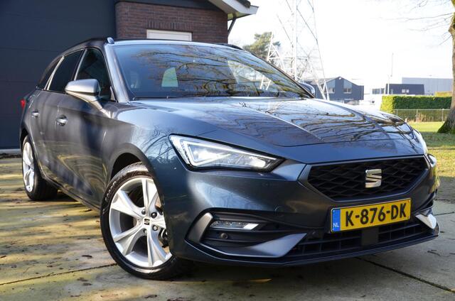 Seat LEON Sportstourer 1.5 eTSI FR Launch Edition Automaat/Led/Pdc/Ecc/Virtual Cockpit/Cr-Control adaptief/Privacy-Glass/18-Inch Lmv