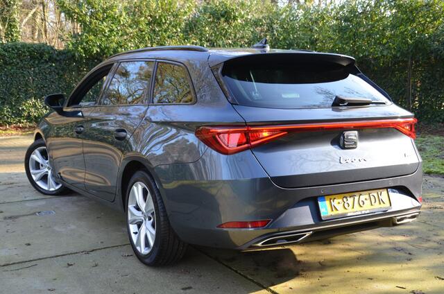 Seat LEON Sportstourer 1.5 eTSI FR Launch Edition Automaat/Led/Pdc/Ecc/Virtual Cockpit/Cr-Control adaptief/Privacy-Glass/18-Inch Lmv