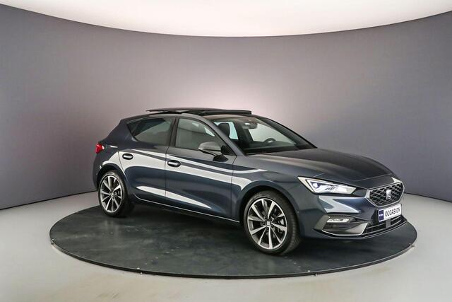 Seat LEON FR Business Intense 1.4 TSI e-Hybrid 204pk DSG Automaat Panoramadak, Adaptive cruise control, Navigatie, Achteruitrijcamera, LED verlichting, Stuurwiel verwarmd, Parkeersensoren