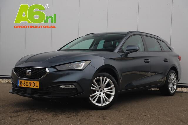 Seat LEON Sportstourer 1.0 TSI Style Business Intense 110PK 17 inch Full LED Navigatie Carplay Android Adaptive Cruise Lane Assist Getint Glas
