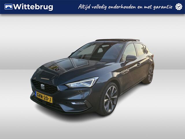 Seat LEON 1.4 TSI eHybrid PHEV FR / AUTOMAAT/ DIGITAL DASH/ PANO/ KEYLESS/ ACC/ NAVI/ FULL LINK/ PARK. SENSOREN + CAMERA/ DAB/ CLIMA/ STOELVERWARMING