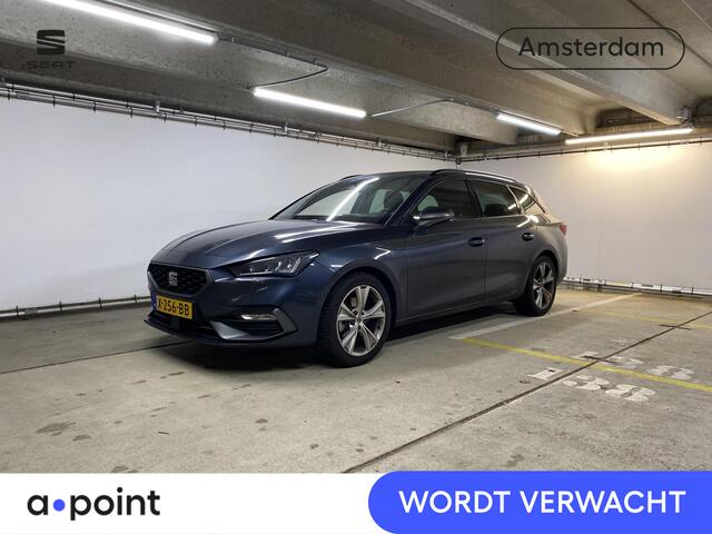 Seat LEON Sportstourer 1.0 TSI FR Business 110 pk | Verlengde garantie | Navigatie | Parkeersensoren achter | Autom. airco (3 zones) | LED koplampen |