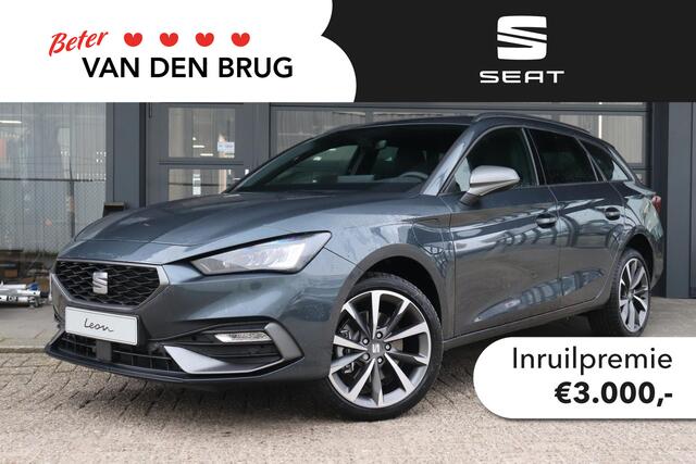Seat LEON Sportstourer 1.5 TSI e-Hybrid 204pk FR PHEV First Edition | 130KM Elektrische Actieradius | Adaptieve Cruise Control | Achteruitrijcamera