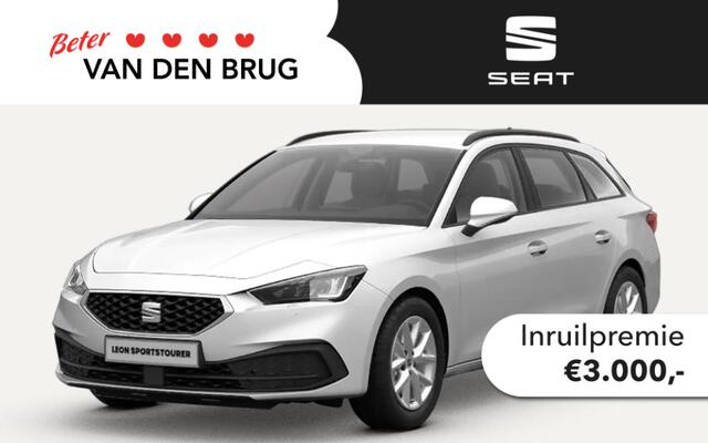 Seat LEON Sportstourer 1.5 TSI e-Hybrid Style | Zwenkbare trekhaak | Virtual Cockpit | Draadloze Apple CarPlay(TM) & Android Auto(TM)