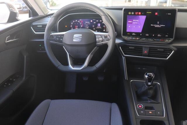 Seat LEON 1.5 TSI 115pk Style | Parkeersensoren | 16" lichtmetalen velgen | Navigatie via smartphone | Virtual cockpit |