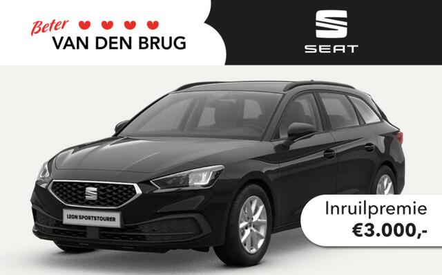 Seat LEON Sportstourer 1.5 TSI e-Hybrid Style | Zwenkbare trekhaak | Virtual Cockpit | Draadloze Apple CarPlay(TM) & Android Auto(TM)