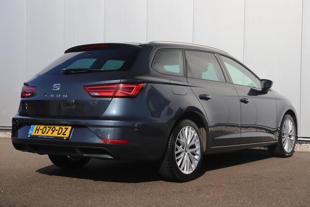 Seat LEON ST 1.5 TSI Style Ultimate Edition 150PK Automaat Virtual Full LED 17 inch LMV Half Leder Stoelverwarming Beats Adaptive Cruise Lane Assist Navigatie Achteruitrijcamera