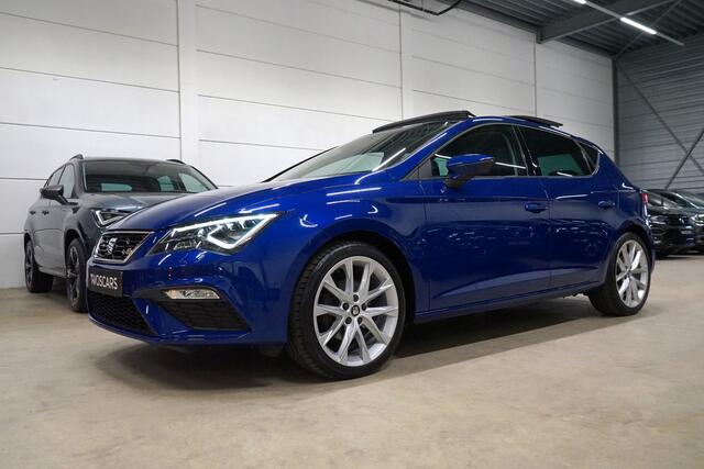 Seat LEON 1.4 TSI FR * Pano - LED - 18" - App - Navi - Mystery Blue *