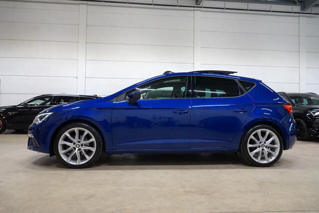 Seat LEON 1.4 TSI FR * Pano - LED - 18" - App - Navi - Mystery Blue *