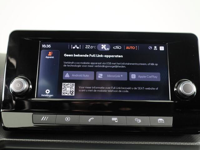 Seat LEON 1.5 eTSI Style 150 pk Automaat | Navigatie via App | Autom. airco | Stoelverwarming | Stuurverwarming | LED koplampen |