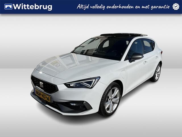 Seat LEON 1.4 TSI eHybrid PHEV FR Business Intense / AUTOMAAT/ PANO/ ADAPT. CRUISE/ DIGITAL DASH/ NAVI/ DAB/ FULL LINK/ CLIMATE/ STOELVERWARMING/ PARK. SENSOREN + CAMERA