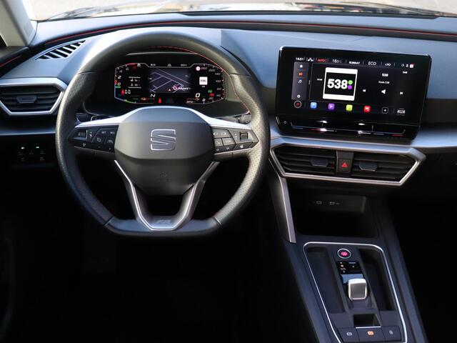 Seat LEON FR Business Intense 1.4 TSI eHybrid PHEV 204pk | Adaptieve cruise control | Achteruitrijcamera | Stoel- & stuurwielverwarming | Dodehoek sensor |