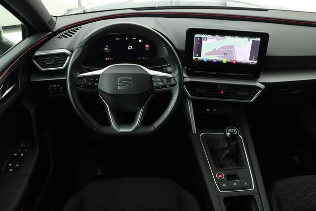 Seat LEON 1.0 TSI FR Launch Edition | Carplay | Stoel & stuurverwarming | Adaptive cruise | Camera | Full LED | Keyless | Navigatie | Park Assist
