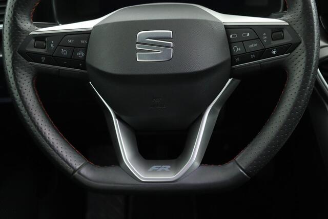 Seat LEON 1.0 TSI FR Launch Edition | Carplay | Stoel & stuurverwarming | Adaptive cruise | Camera | Full LED | Keyless | Navigatie | Park Assist
