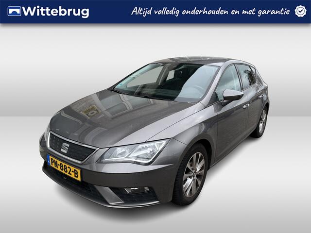 Seat LEON 1.0 EcoTSI Style Connect / AUTOMAAT/ 16" LMV/ KEYLESS/ CRUISE/ LANE ASSIST/ NAVI/ DAB/ BLUETOOTH/ FULL LINK/ CLIMA/ PARK. SENSOREN
