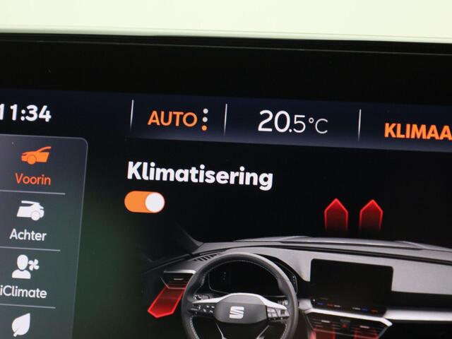 Seat LEON Sportstourer 1.5TSI/130PK Style Launch Edition · Navigatie · Parkeersensoren + camera · Trekhaak