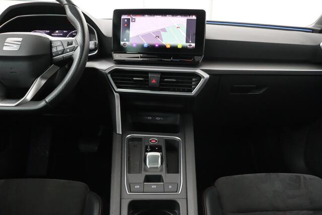Seat LEON 1.4 TSI eHybrid PHEV FR | Stoelverwarming | Adaptive cruise | Camera | Carplay | Sfeerverlichting | Leder/Alcantara | Memory | Navigatie | Keyless | Full LED