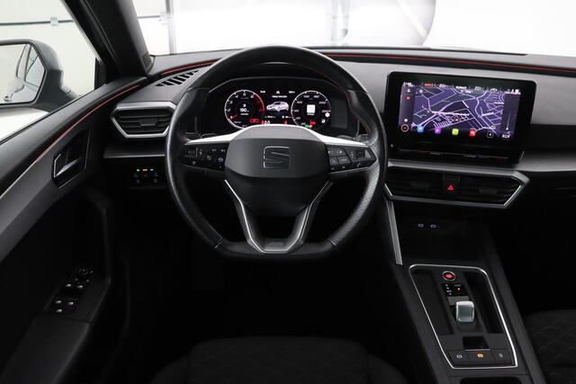 Seat LEON 1.5 eTSI FR Intense | Adaptive cruise | Carplay | Sportstoelen | Full LED | Navigatie | Climate control | Parkeerhulp | Dodehoek detectie